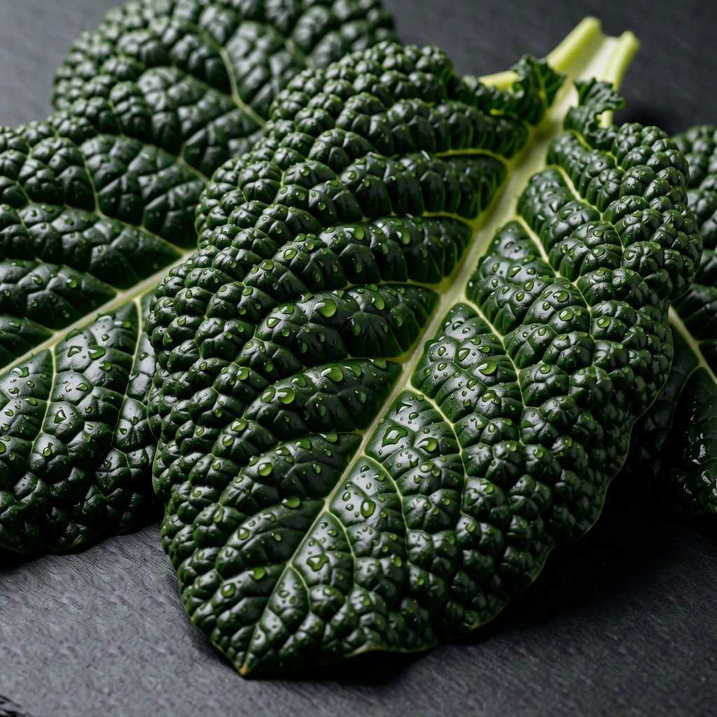 Textured seasonal greenery